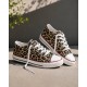 Baskets leo toile