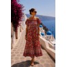 Robe Capri rouge