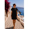 Robe noire t-shirt