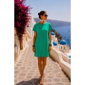 Robe t-shirt vert