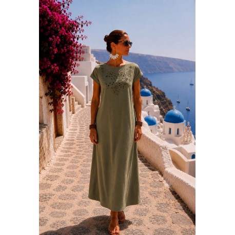 Robe Toscane kaki