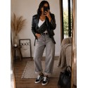 Jeans Wide leg gris