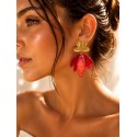 Boucles Zola rouge