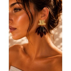 Boucles Zola chocolat