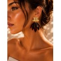 Boucles Zola chocolat