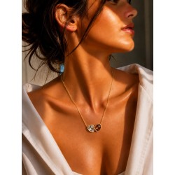 Collier Celeste Ambre