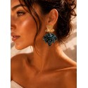Boucle éclat emeraude Zola