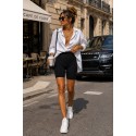 Cycliste noir