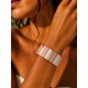 Bracelet elastique rose