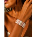 Bracelet elastique rose