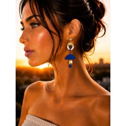 Boucles Riviera bleu