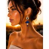 Boucles Riviera bleu