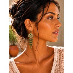 Boucles Talia vert