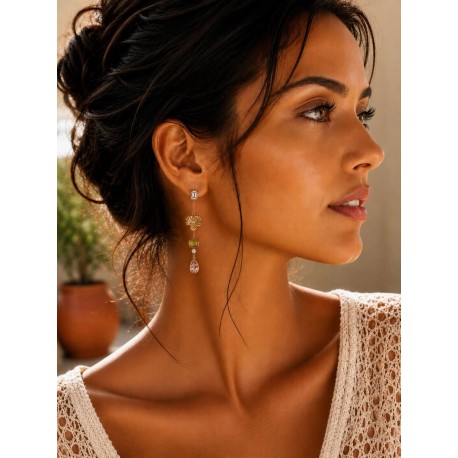 Boucles Eden fleurs