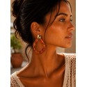 Boucles Salomé Ambre