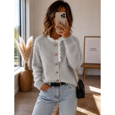 Gilet Colette gris
