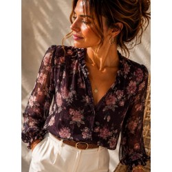 Chemise Violine