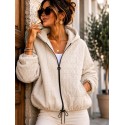 Veste matelassée beige