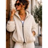 Veste matelassée beige