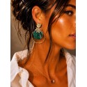 Boucles Solena vertes