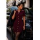Robe Garance bordeaux
