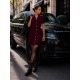 Robe Garance bordeaux