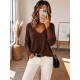 Pull Grace chocolat
