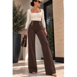Jeans officier chocolat