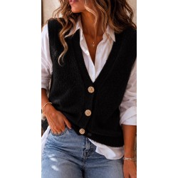 Gilet sans manches noir