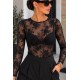Body dentelle noir