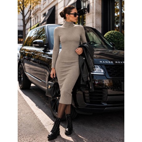 Robe pull midi