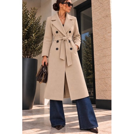 Manteau beige