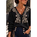 Pull Précieux noir