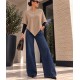 Poncho beige