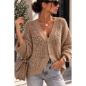 Gilet Raymonde Camel