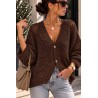 Gilet Raymonde chocolat