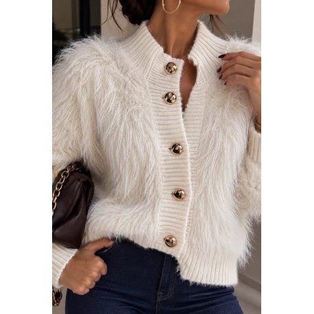 Gilet douceur blanc