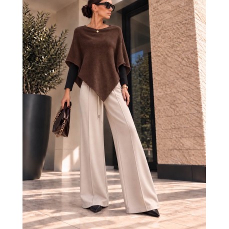 Pantalon confort beige