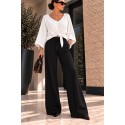 Pantalon confort noir