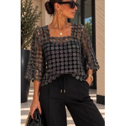 Top Sienna noir/silver