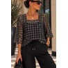 Top Sienna noir/silver