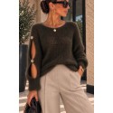 Pull Eclipse kaki foncé