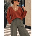 Pull basique confort terra