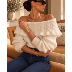 Pull beige Romy