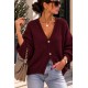 Gilet Solange bordeaux