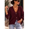 Gilet Solange bordeaux