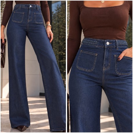 Jeans tresse