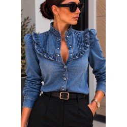 Chemise en jeans
